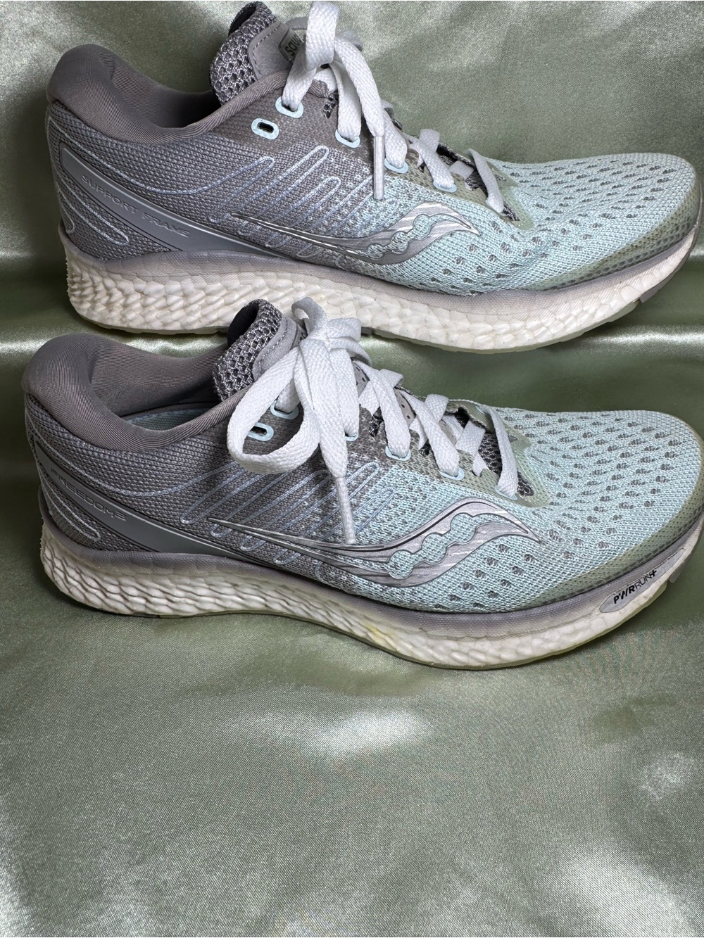 Saucony Freedom 3 Teal Gray Running Shoes S10543-30 Womens Size 7.5